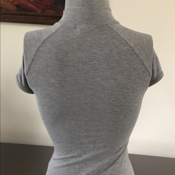 Xsmall gray moda international turtleneck. - Picture 4 of 7